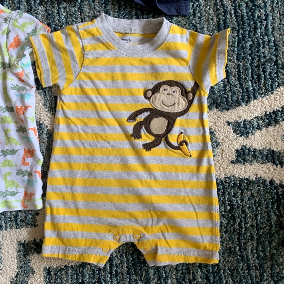Bundle lot 6 Carters rompers 3 months - Picture 6 of 7